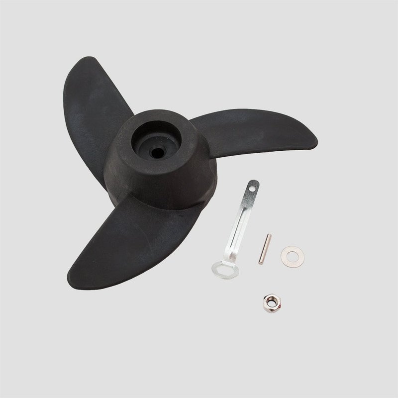 U-BCOO Propellers Electric Outboard Motor Prop for 55lb, 62lb, 86lb Trolling Motors Mount Accessories/Boat 3-Blades (Black) - Image 2